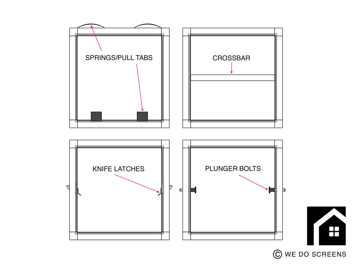 Window Screen With Screen Tags Window Screens – We Do Screens